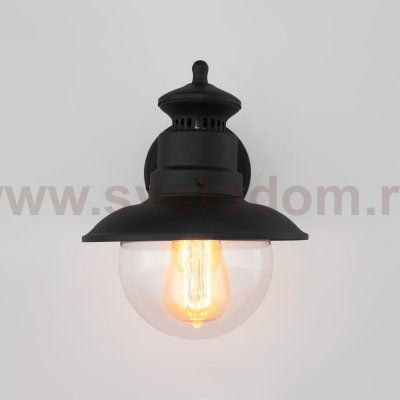 Talli D черный уличный настенный светильник GL 3002D Elektrostandard