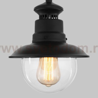Talli H черный уличный подвесной светильник IP44 GL 3002H Elektrostandard