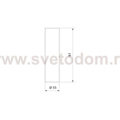 Накладной точечный светильник 1081 (5256) GU10 GR графит Elektrostandard