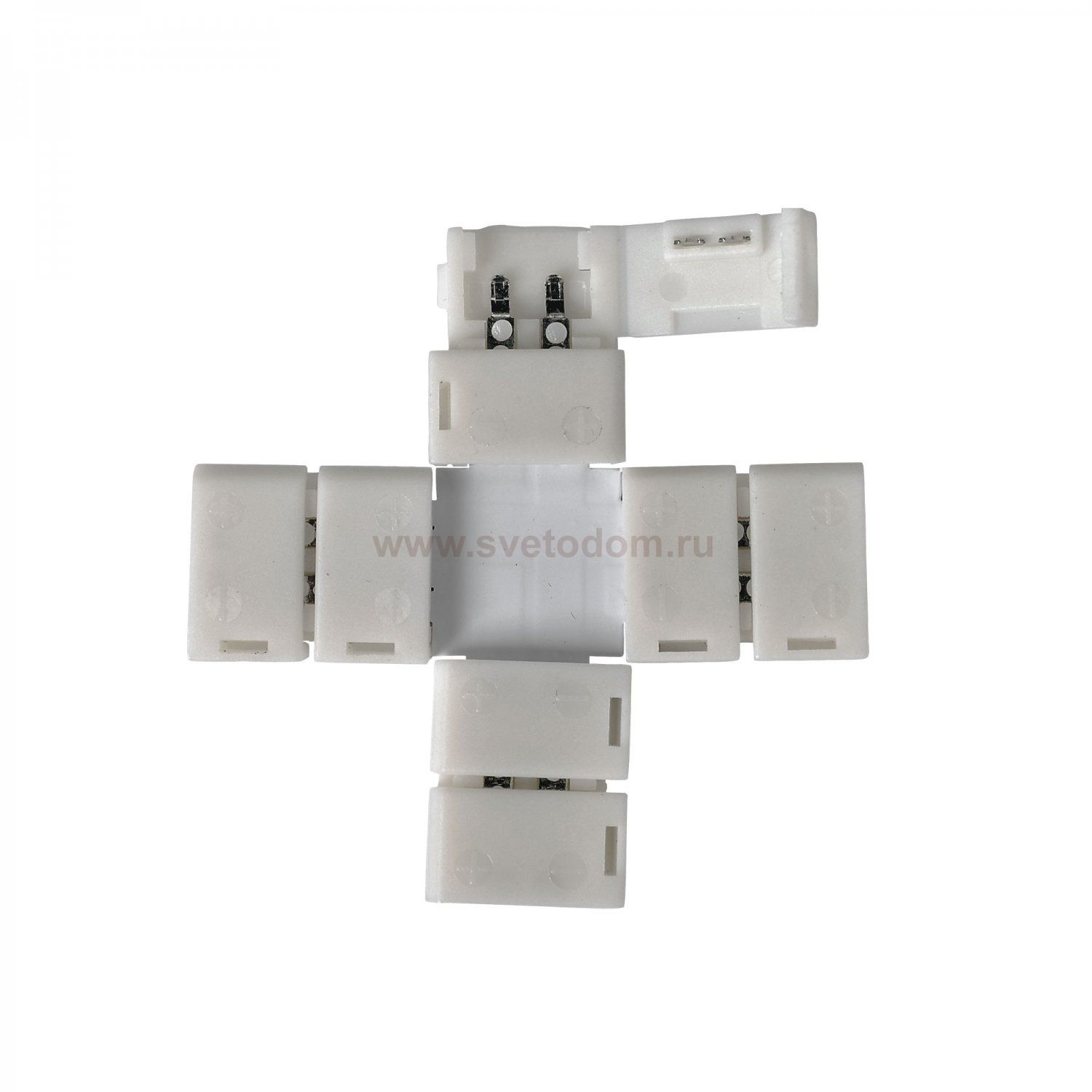 X-образный коннектор для одноцветной светодиодной ленты 3528, 2835 (5 шт.) LED 1X Elektrostandard