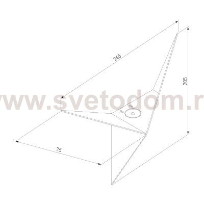 Настенный светодиодный светильник Parete LED MRL LED 3W 1008 IP20 белый Elektrostandard