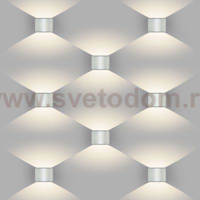 Blade белый уличный настенный светодиодный светильник 1518 TECHNO LED Elektrostandard