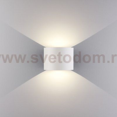 Blade белый уличный настенный светодиодный светильник 1518 TECHNO LED Elektrostandard