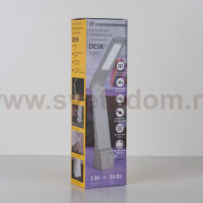 Настольная лампа Elektrostandard Desk белый/серый (TL90450)