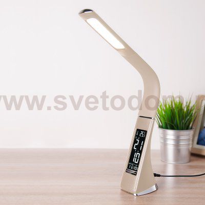 Настольный светодиодный светильник Elara бежевый TL90220 Elektrostandard