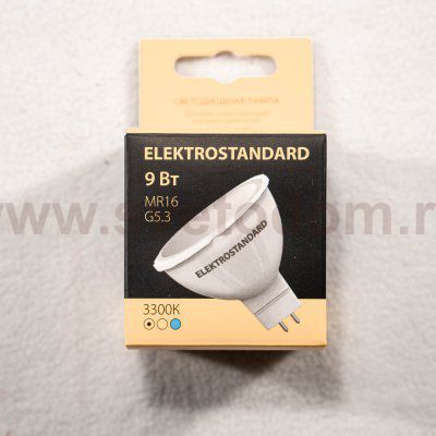 Лампа светодиодная MR16 Elektrostandard G5.3 JCDR01 9W 220V 3300K