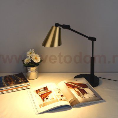 Настольная лампа Elektrostandard Fabula сатинированное золото (TL70100)