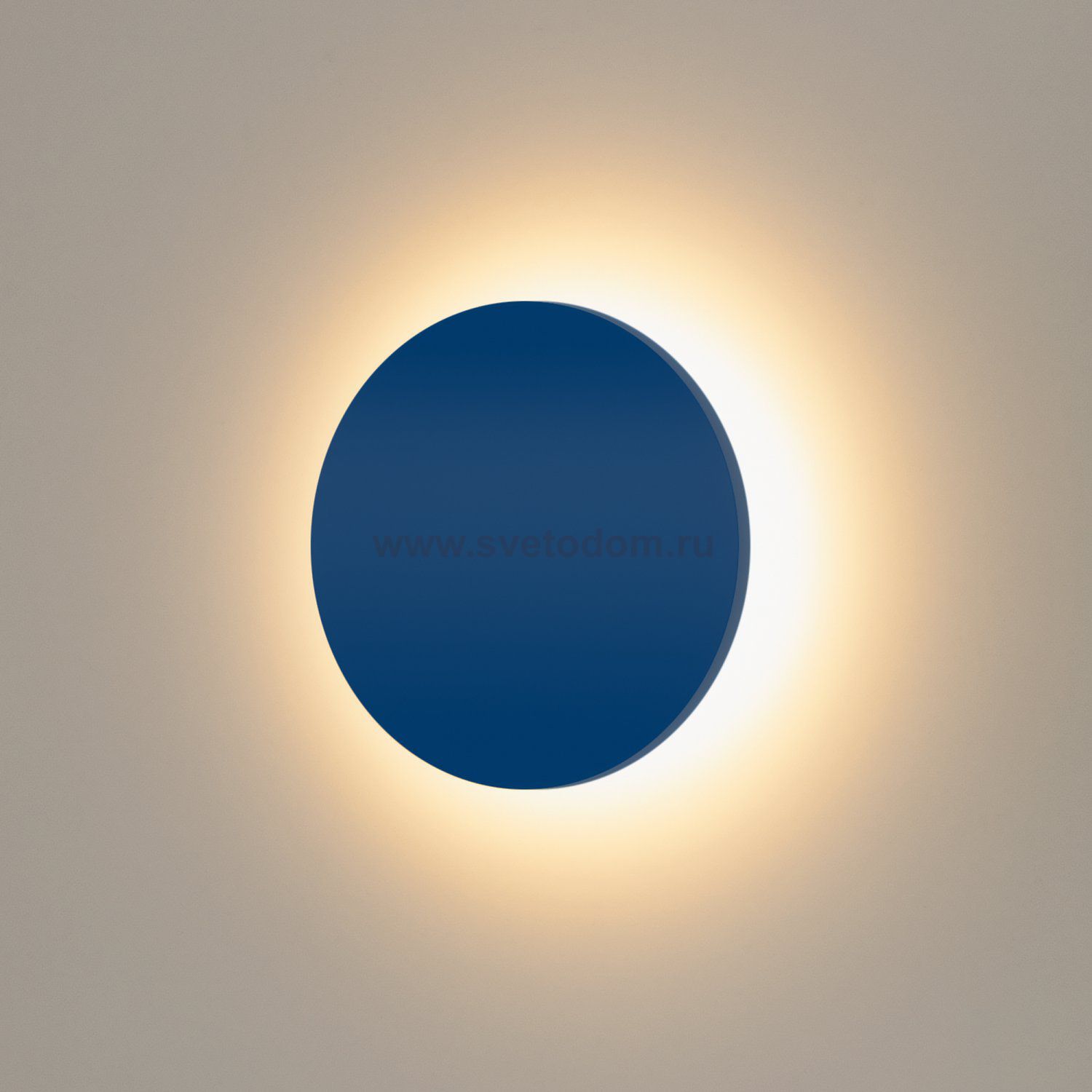 Concept S синий уличный настенный светодиодный светильник 1660 TECHNO LED Elektrostandard