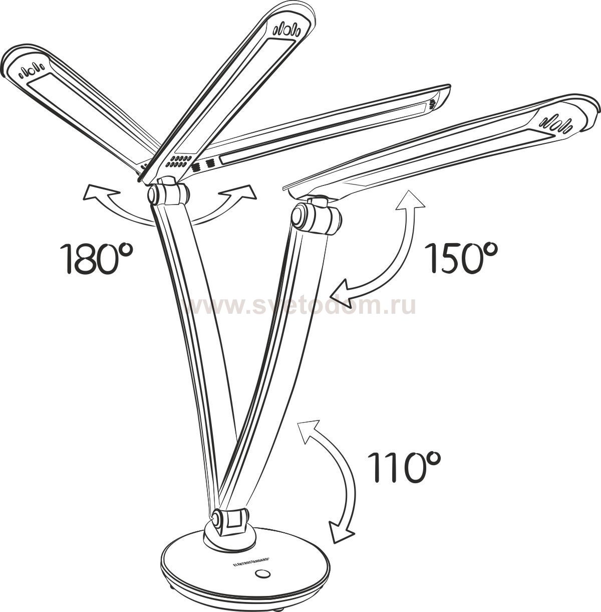 Настольный светильник Elektrostandard Gander gold (TL90310) (90199/1 золотой упаковка ЕС)