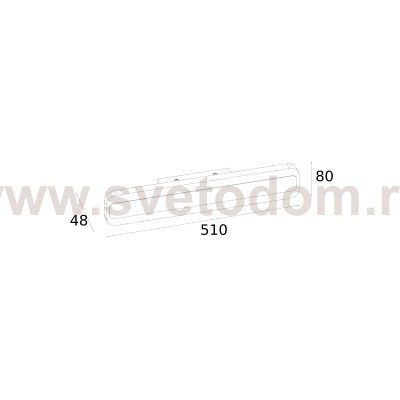Настенный светодиодный светильни Ivata LED MRL LED 1085 хром Elektrostandard