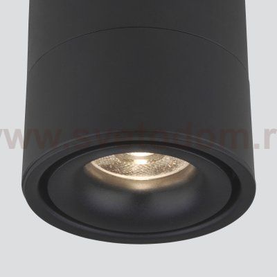 Накладной светодиодный светильник DLR031 15W 4200K 3100 черный матовый Elektrostandard