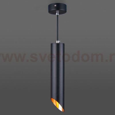 Подвесной светильник 7011 MR16 BK/GD черный/золото Elektrostandard
