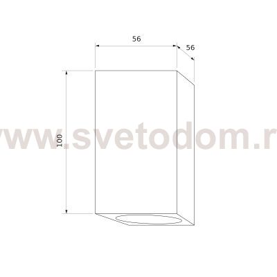 Накладной точечный светильник 1085 GU10 WH белый матовый Elektrostandard