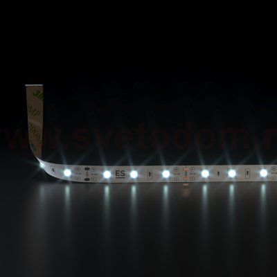 Светодиодная лента Лента светодиодная 12V 4,8W 60Led 2835 IP20 холодный белый, 5м Elektrostandard