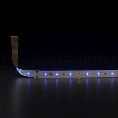 Светодиодная лента Лента светодиодная 12V 4,8W 60Led 2835 IP20 синий, 5м Elektrostandard