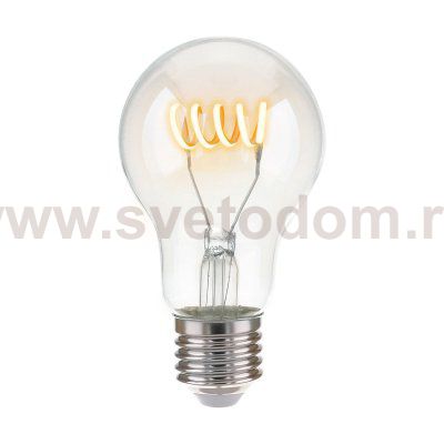Светильник Elektrostandard Classic FD 6W 4200K E27 (A60 спираль прозрачный)