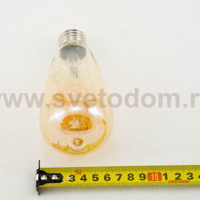 Лампа светодиодная Elektrostandard FDL 8W 3300K E27 (ST64 спираль тонированный)