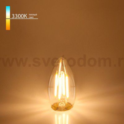 Лампа светодиодная свеча Elektrostandard CD F 7W 3300K E27