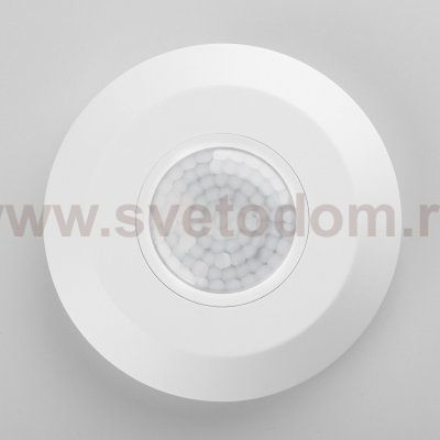 Инфракрасный датчик движения 6m 2,2-4m 2000W IP20 360° SNS-M-11 белый Elektrostandard