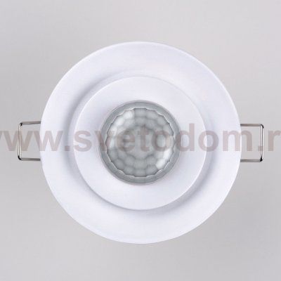 Инфракрасный датчик движения  8m 2,2-4m 800W IP20 360° SNS-M-12 белый Elektrostandard