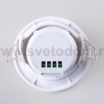 Инфракрасный датчик движения  8m 2,2-4m 800W IP20 360° SNS-M-12 белый Elektrostandard