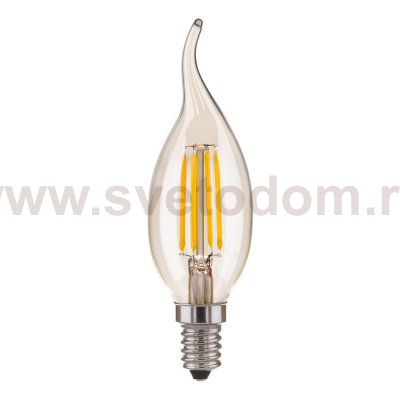 Светодиодная лампа свеча на ветру BL130 7W 3300K E14 (CW35 прозрачный) Elektrostandard