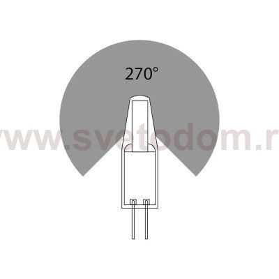 Светодиодная лампа Arte Lamp LUGO Капсульная 1.5W 150Lm 3000К G4 A0415-3K