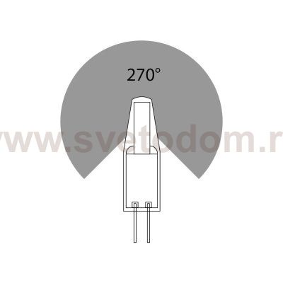Светодиодная лампа Arte Lamp LUGO Капсульная 1.5W 150Lm 4000К G4 A0415-4K