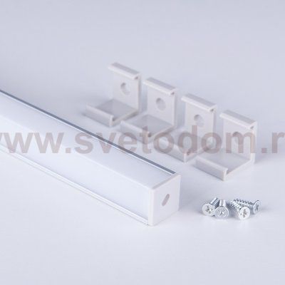 Квадратный угловой алюминиевый профиль для светодиодной ленты LL-2-ALP009 Elektrostandard