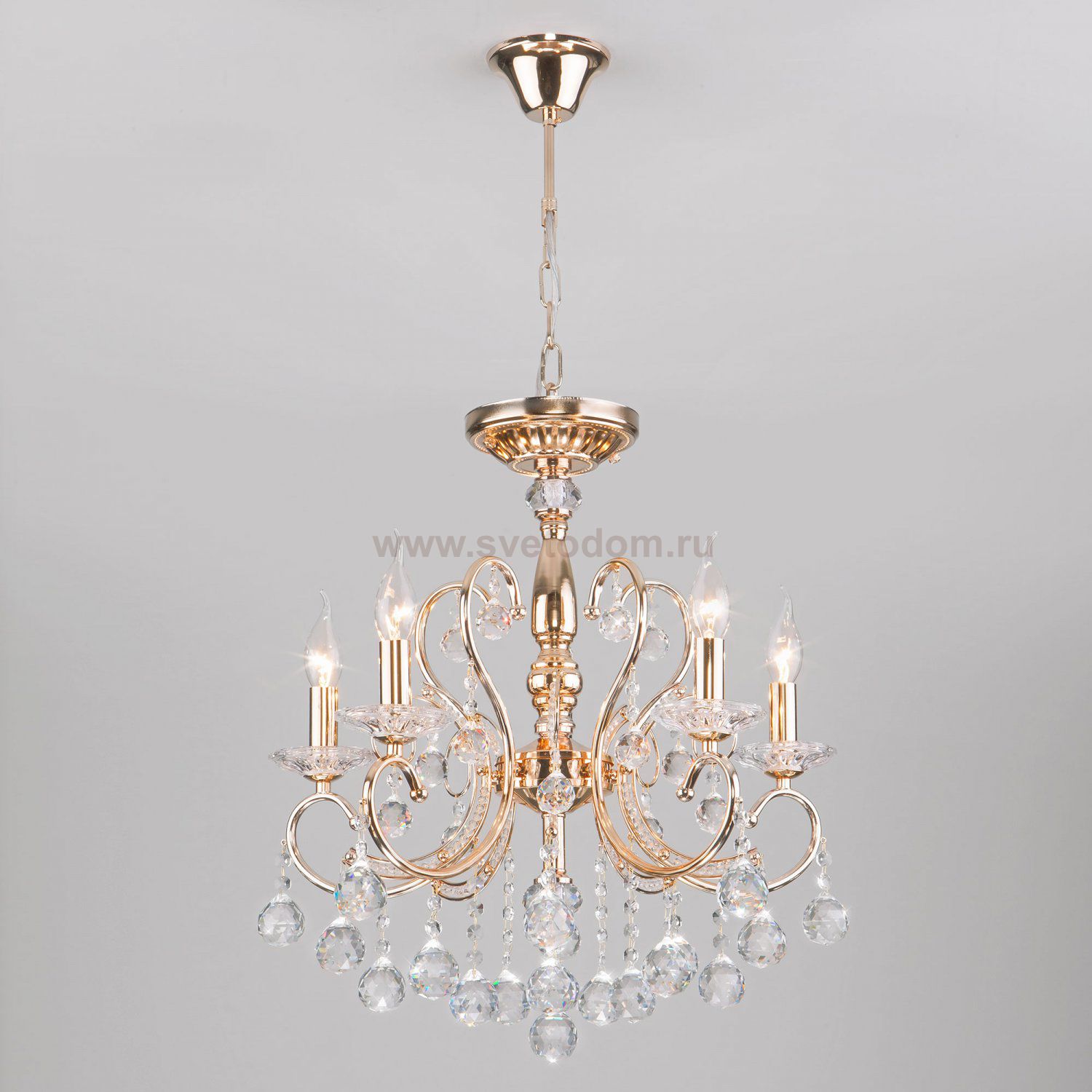 Люстра подвесная Eurosvet 10096/5 золото