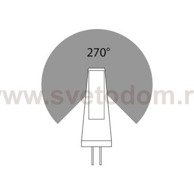 Светодиодная лампа Arte Lamp LUGO Капсульная 2.5W 240Lm 4000К G4 A0425-4K
