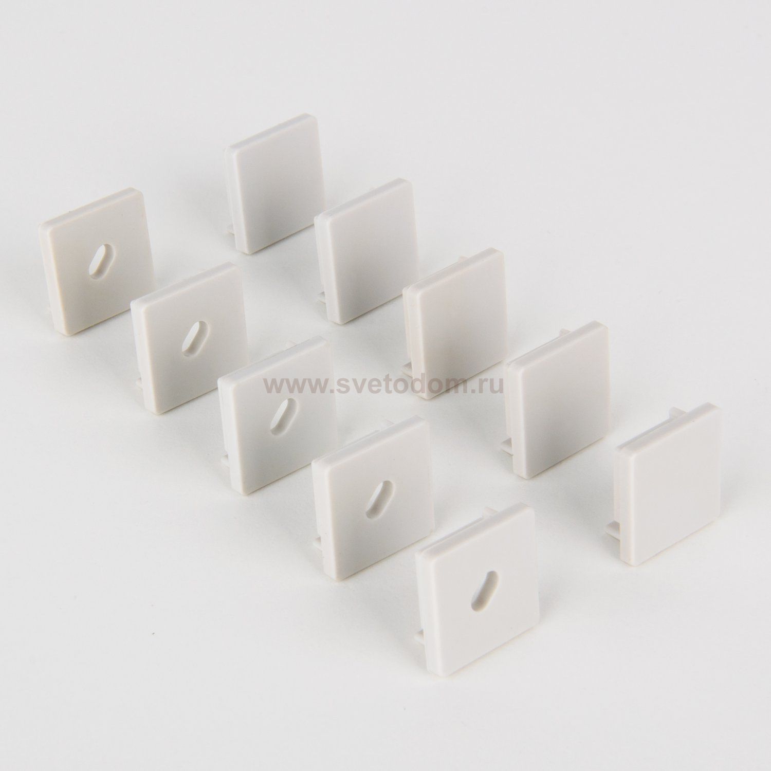 Комплект заглушек для квадратного углового профиля для светодиодной ленты (5 пар) ZLL-2-ALP009 Elektrostandard