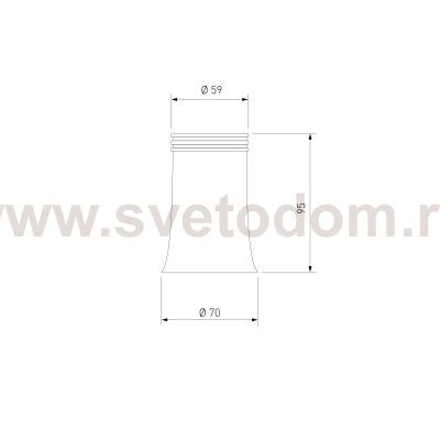 Накладной акцентный светильник DLN100 GU10 WH белый Elektrostandard
