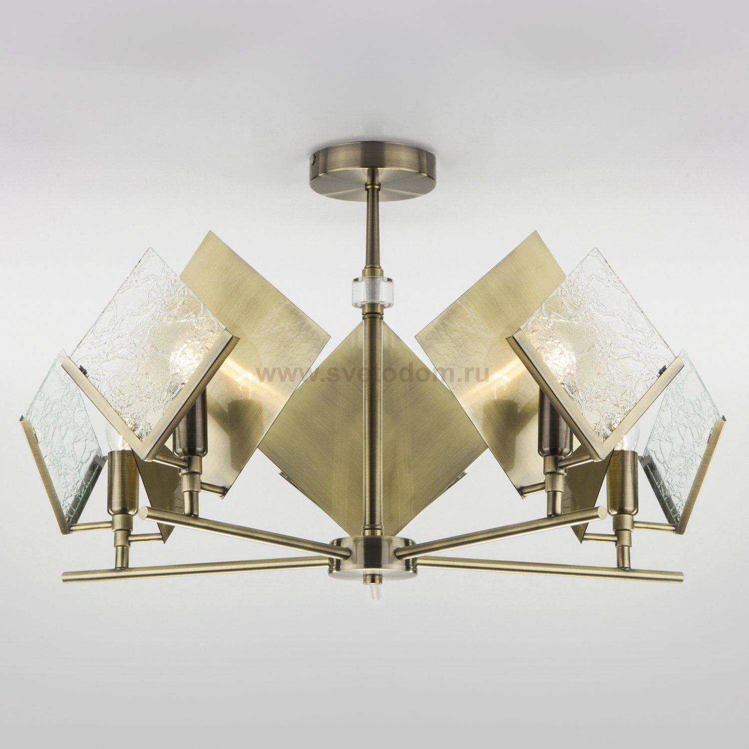 Уценка. Светильник Eurosvet 60110/5 античная бронза