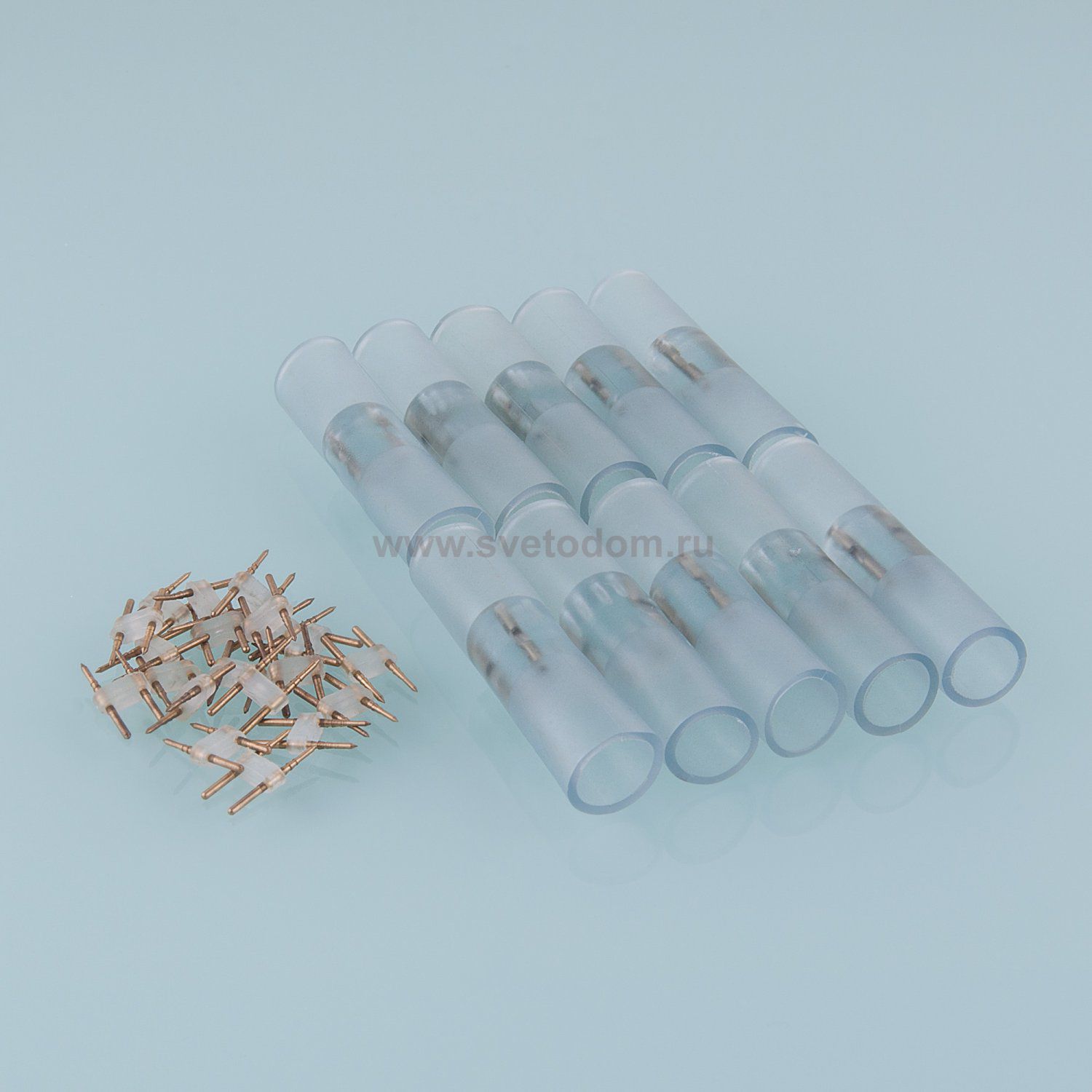 Переходник для круглого светодиодного гибкого неона 16 мм LS003 220V 2835 (10 шт.) PSL-11 Elektrostandard