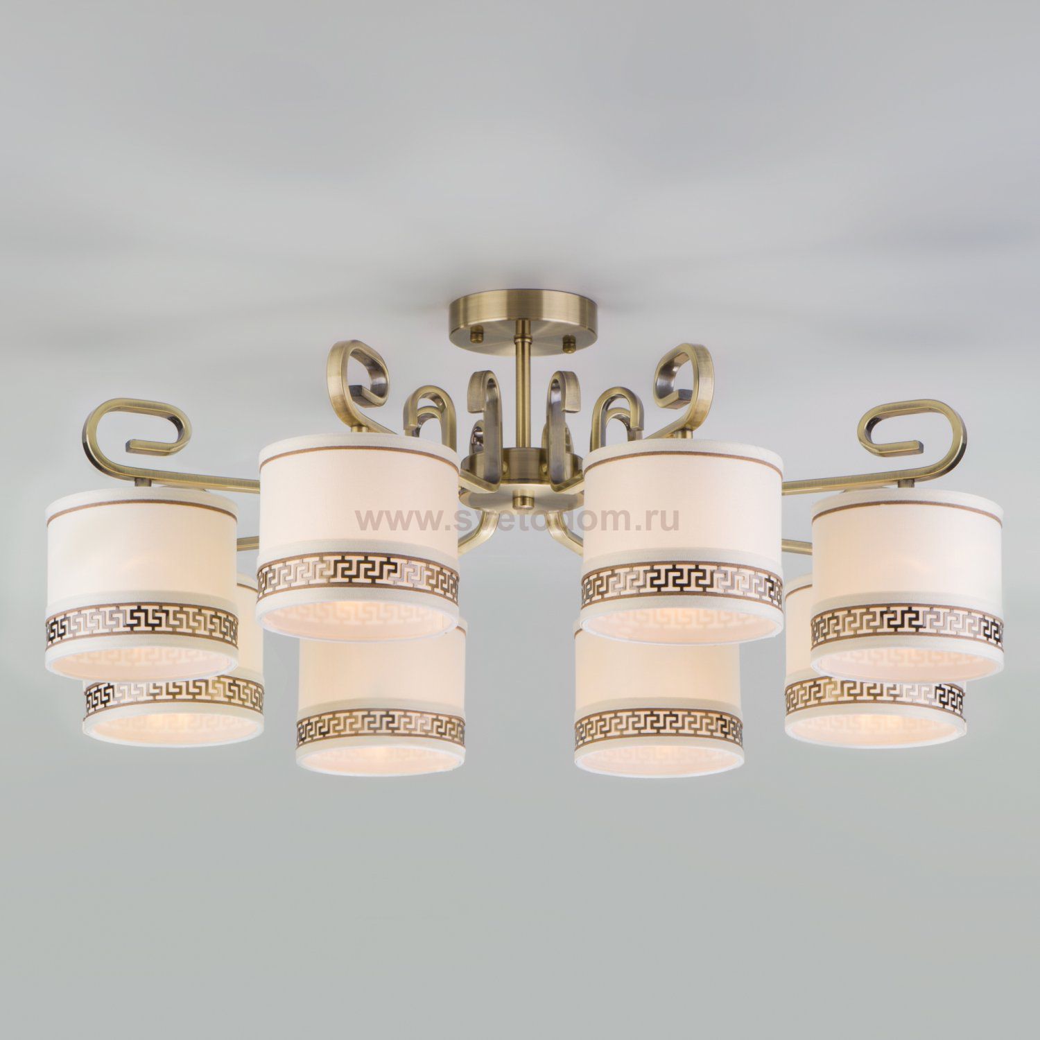 Светильник Eurosvet 60086/8 античная бронза