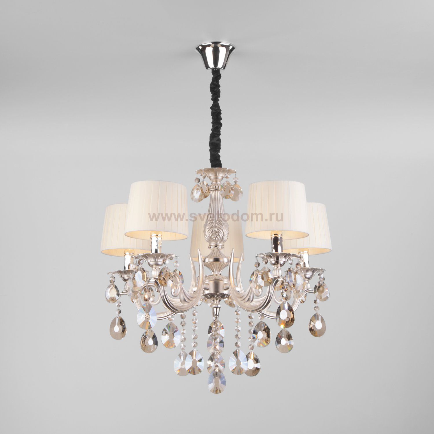 Светильник Eurosvet 10098/5 серебро