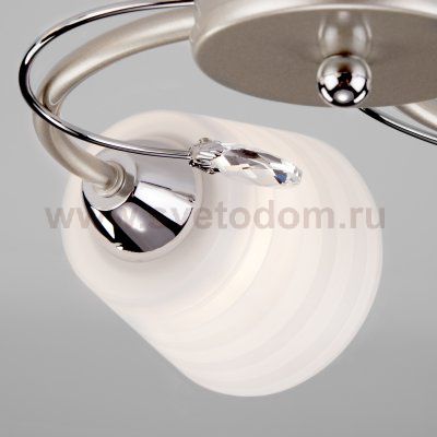 Плафон стекло матовое 120*100мм E27 (41мм посадка) Евро 30147 Sabrina