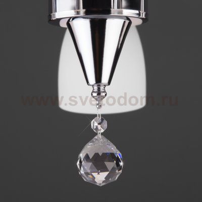 Плафон стекло белый матовый со скосом 100*150мм Е27 (43мм посадка) Евро 30149 Ellene