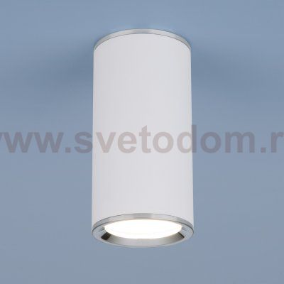Накладной акцентный светильник DLN101 GU10 WH белый Elektrostandard