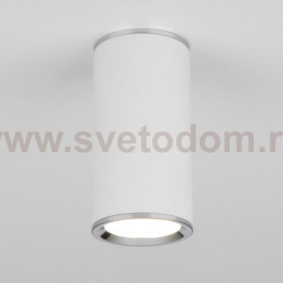 Накладной акцентный светильник DLN101 GU10 WH белый Elektrostandard