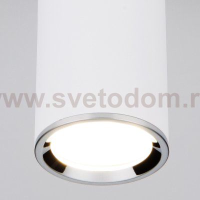 Накладной акцентный светильник DLN101 GU10 WH белый Elektrostandard