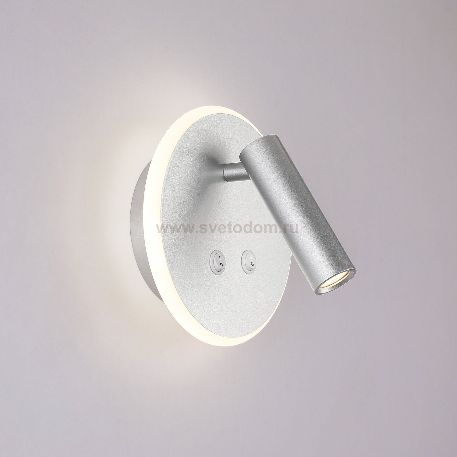 Настенный светодиодный светильник Tera LED MRL LED 1014 серебро Elektrostandard