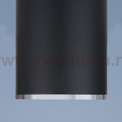 Накладной акцентный светильник DLN101 GU10 BK черный Elektrostandard