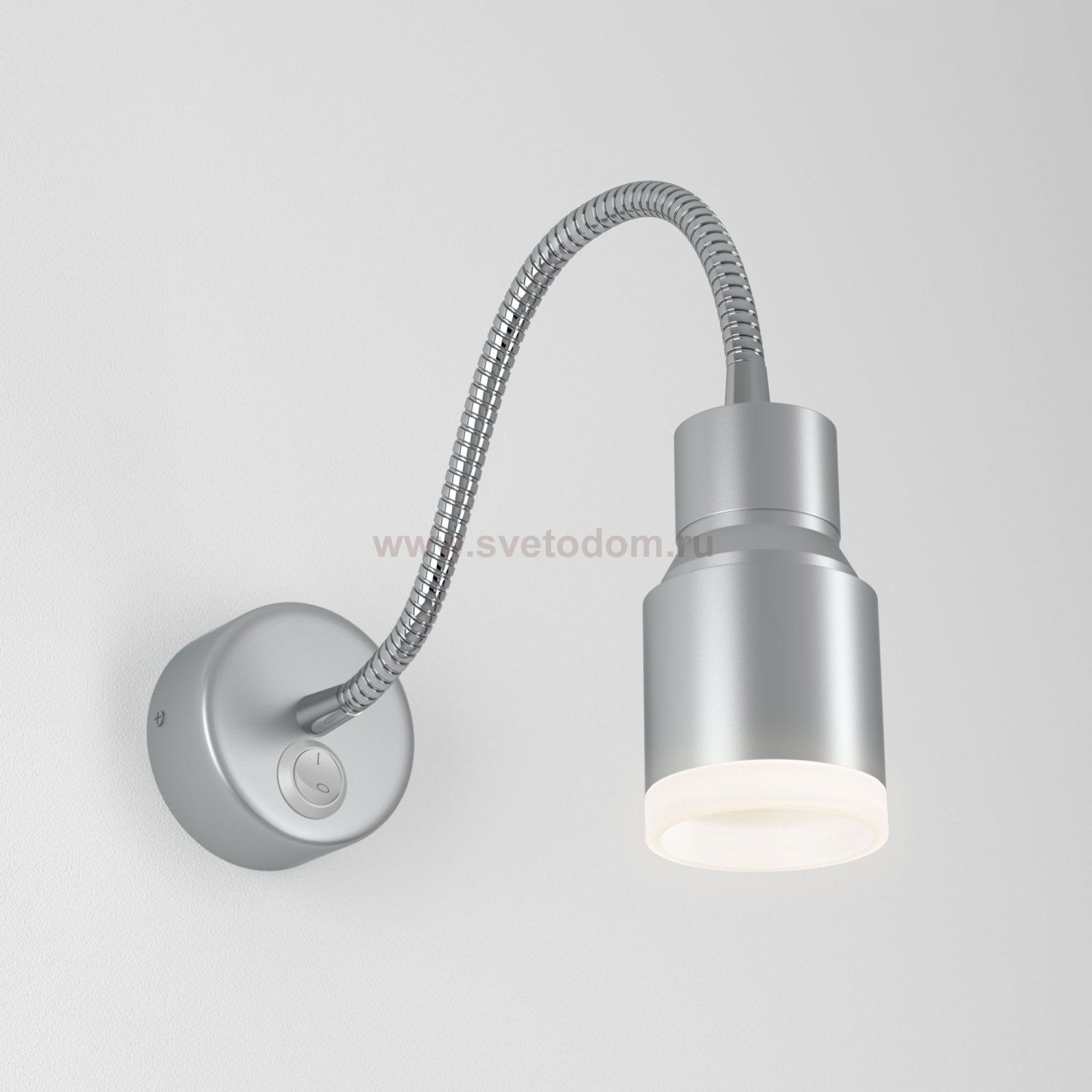 Настенный светодиодный светильник с гибким корпусом Molly LED MRL LED 1015 серебро Elektrostandard