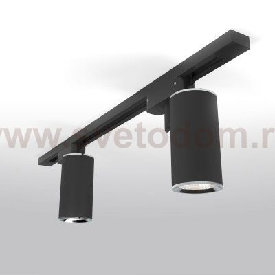 Трековый светильник Rutero GU10 Черный (MRL 1002) однофазный Elektrostandard