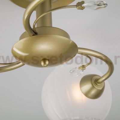 Светильник Eurosvet 30146/3 перламутровое золото