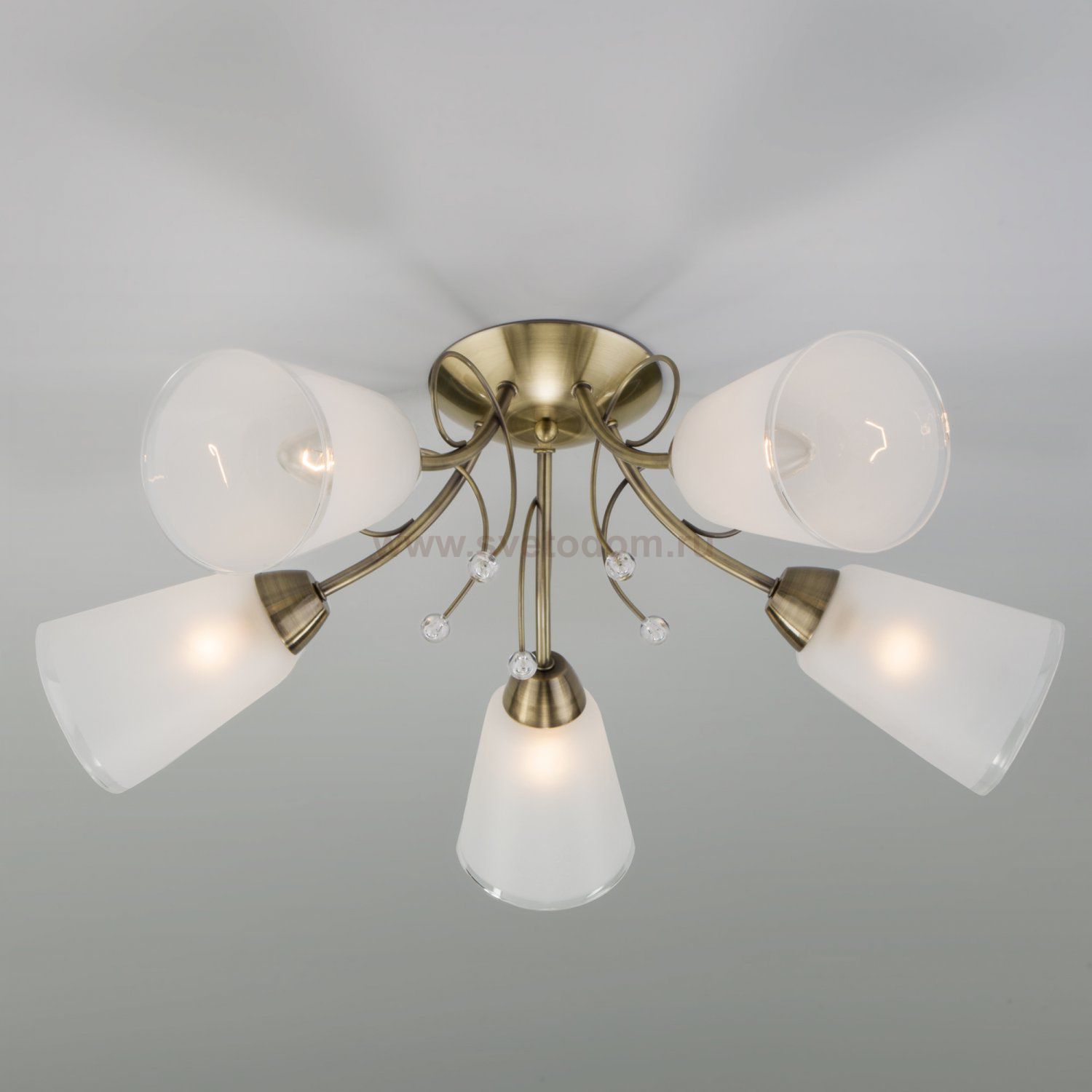 Светильник Eurosvet 30150/5 античная бронза