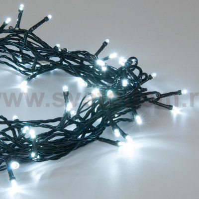 Праздничная гирлянда нить белый 5м IP20 400-001 Eurosvet