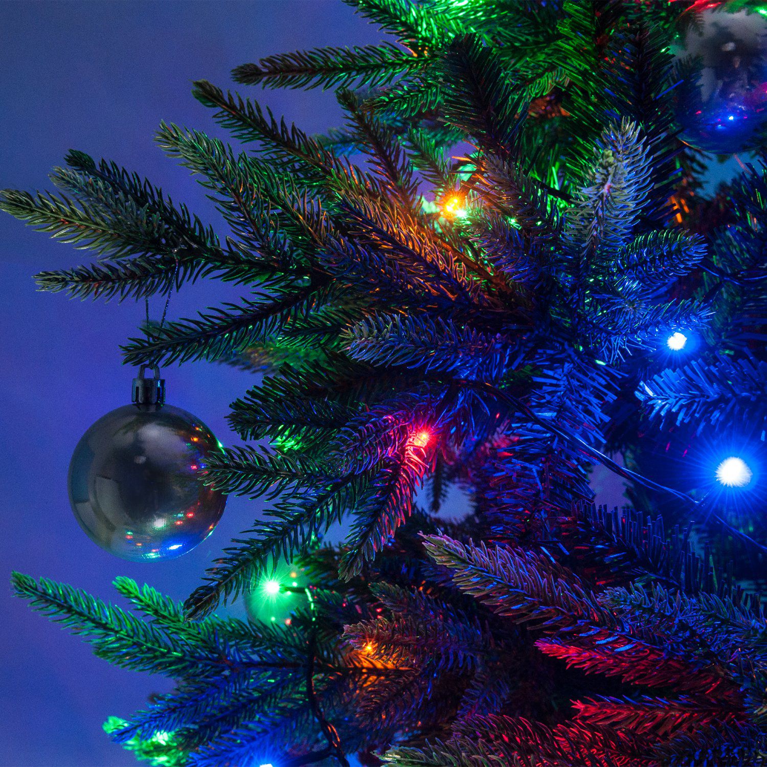 Праздничная гирлянда нить мульти 15м IP20 400-005 Eurosvet